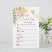 フローラビーブライダルシャワー絵文字ゲーム (スタンド正面)