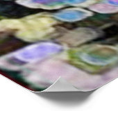 フローラビー玉 – 大 ポスター (角)