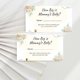 フローラビーmommyの腹エンクロージャカードの大きさ エンクロージャーカード