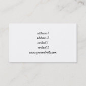 フローラピアノ先生 名刺 (裏面)