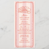 フローラピストライプンク熱結婚帯 メニュー (正面)