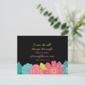 フローラピリピ4:13 ポストカード (スタンド正面)