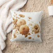 フローラピローデザインベッド、ソファー、カーピロー クッション (ブランケット)