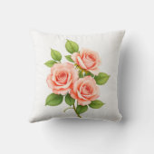 フローラピローデザインベッド、ソファー、カーピロー クッション (裏面)