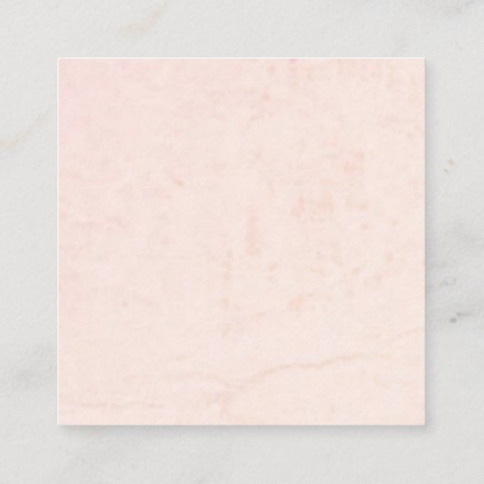 フローラピンクと青の水色の花の披露宴 エンクロージャーカード (裏面)