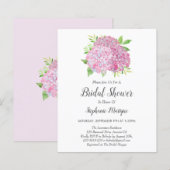 フローラピンクアジランゲアブーケバジェットブライダルシャワー (正面/裏面)