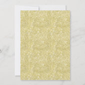 フローラピンクアーチフェリーズフラッタトゥウィル誕生日 招待状 (裏面)