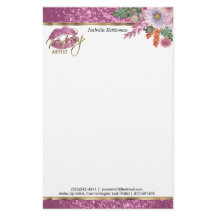 フローラピンクグリッターキス防止口