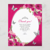 フローラピンクシルバーバタフライキンセニェラ写真 (正面)