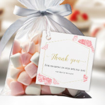 フローラピンクドレスキンセアニェラメッセージカード