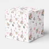 フローラピンクピローパリ フェイバーボックス (裏面サイド)