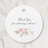 フローラピンクファースト聖餐式 フェイバータグ (裏面)