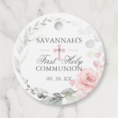 フローラピンクファースト聖餐式 フェイバータグ (正面)