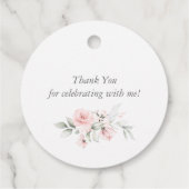 フローラピンクファースト聖餐式 フェイバータグ (裏面)