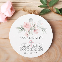 フローラピンクファースト聖餐式 フェイバータグ