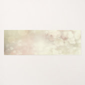 フローラピンクフラミンゴ、《写真》ぼけ味-やる気を起こさせるメッセージ ヨガマット (裏面(横))