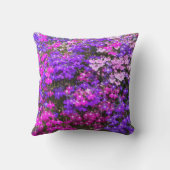 フローラピンクブルーフシアフローラポーチ クッション (裏面)