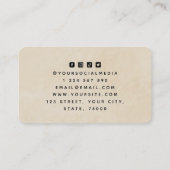 フローラピンクホースシューファームランチライディングインストラクター 名刺 (裏面)