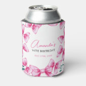 フローラピンクボウコケットスイーツ16誕生日 缶クーラー (缶裏面)