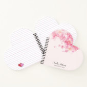 フローラピンクメイクアップアーティスト美容師事業 ノートブック (内部)