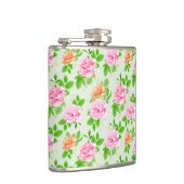 フローラピンクローズパターン–2367 フラスク (右)