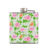 フローラピンクローズパターン–2367 フラスク (裏面)