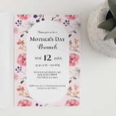 フローラピンクローゼプニーズマザーズデイブランチ 招待状