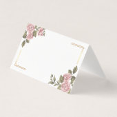 フローラピンク牡丹の花結婚夏ありがとう (正面)