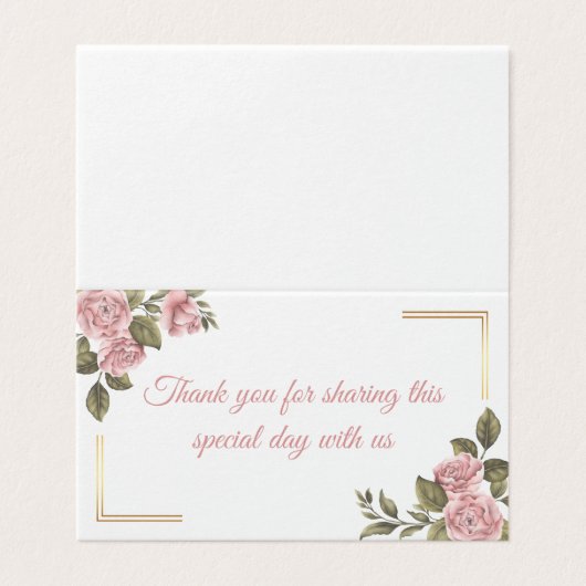 フローラピンク牡丹の花結婚夏ありがとう (外部フラット)