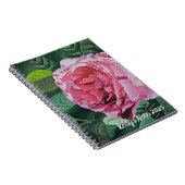 フローラピンク牡丹 ノートブック (右側)