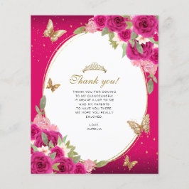 フローラピンク金ゴールドティアラバタフライキンセニェラ写真