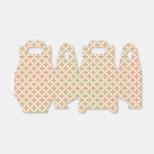 フローラピンク&グリーンキルトフォークアートパターン フェイバーボックス (折り畳みなし)