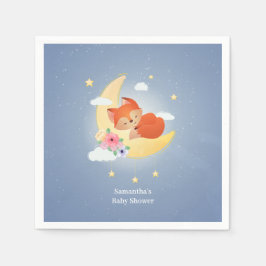 フローラピンク スタンダードカクテルナプキン