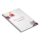 フローラピンク ノートブック (右側)