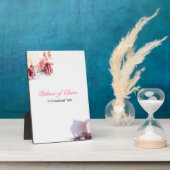 フローラピンク フォトプラーク (側面)