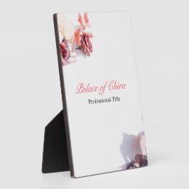 フローラピンク フォトプラーク