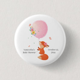 フローラピンク 缶バッジ