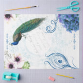 フローラピーコックデクページティッシュペーパー 薄葉紙 (クラフト)