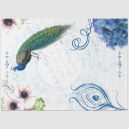 フローラピーコックデクページティッシュペーパー 薄葉紙