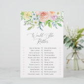 フローラピーチ彼女はむしろブライダルシャワーゲーム (スタンド正面)