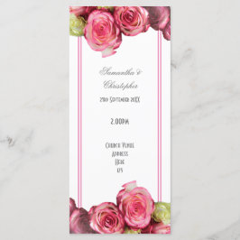 フローラピ縁どンバラ結婚式 プログラム