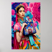 フローラファッション姫ハンドバッグ ポスター (正面)