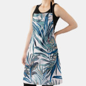 フローラファッション熱帯性ヴィンテージパターン エプロン (インサイチュ)