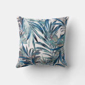 フローラファッション熱帯性ヴィンテージパターン  クッション (裏面)