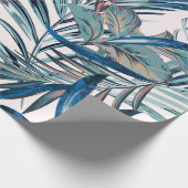 フローラファッション熱帯性ヴィンテージパターン ラッピングペーパー (角)