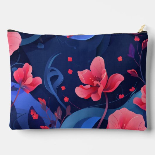 フローラファッション アクセサリーポーチ (裏面)