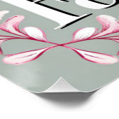 フローラファミリーパステルエステティック ポスター (コーナー)