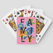 フローラファミリー引用文 トランプ (裏面)