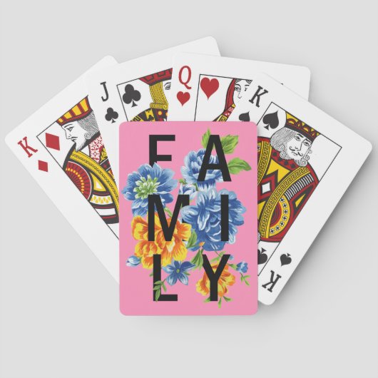 フローラファミリー引用文 トランプ (裏面)