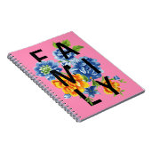 フローラファミリー引用文 ノートブック (右側)